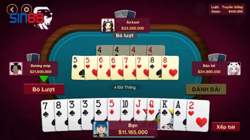 Tỷ lệ trả thưởng Sin88