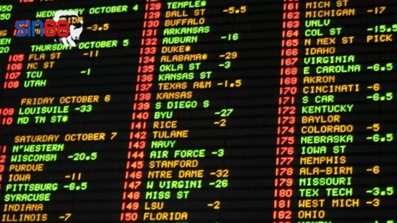 Kèo tài xỉu Sin88 hôm nay