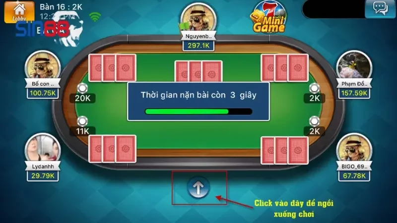 so sánh bài ba cây Sin88 với các game bài khác