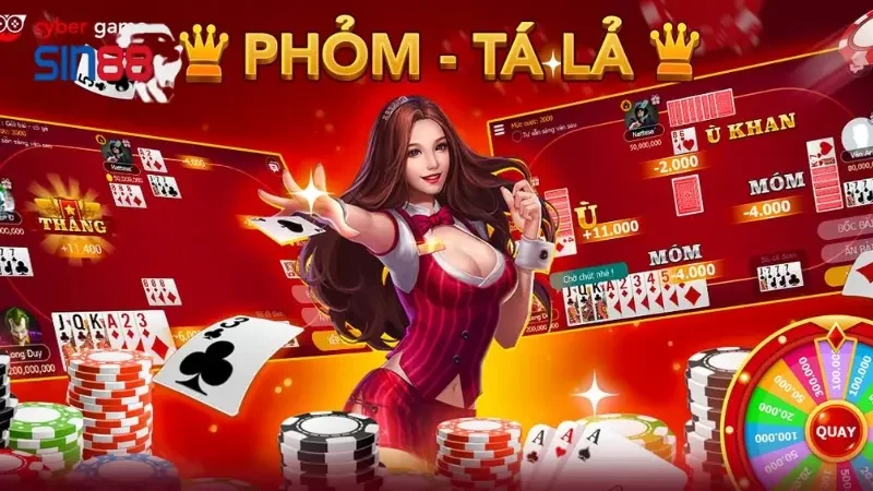 Tại sao nên chơi bài Phỏm tại nhà cái Sin88