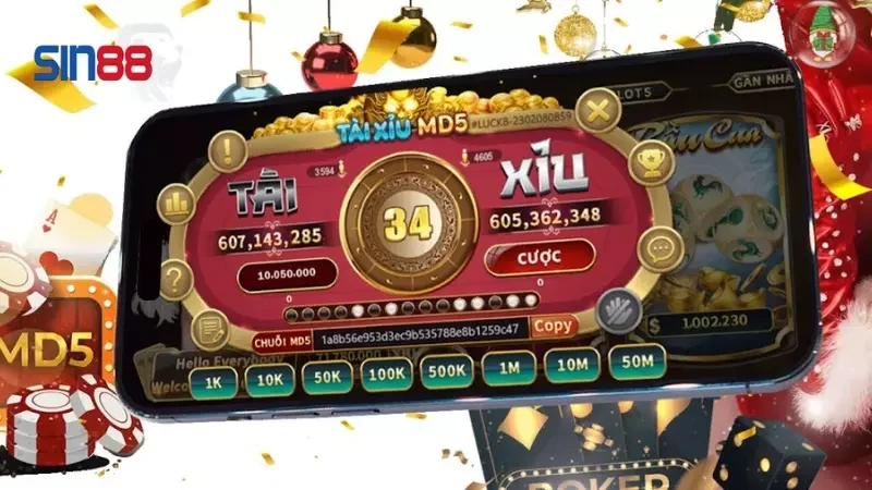 Tỷ lệ thắng tài xỉu MD5