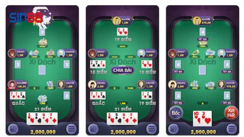 xì dách online miễn phí