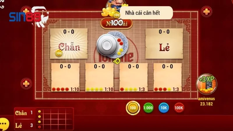 Xóc đĩa tài phú đổi thưởng